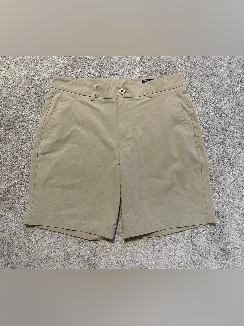 Vineyard Vines Performance Breaker Shorts Mens 30 Khaki Tan Golf Chino Preppy